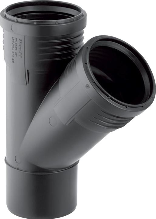 Geberit Vertriebs GmbH Silent-PP Abzweig 45Grad, mit Muffen DN100/100
