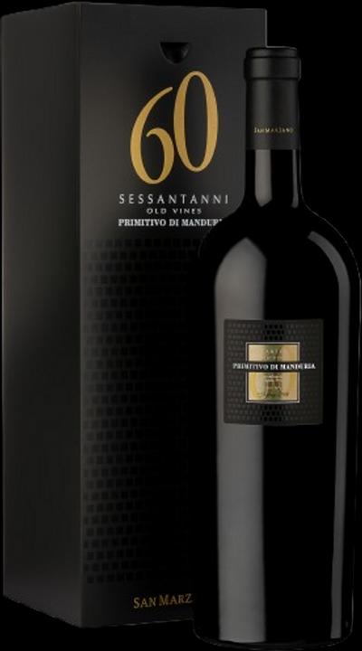 Produktbild San Marzano Primitivo di Manduria DOC Sessantanni (1 x 300 cl, 2019)