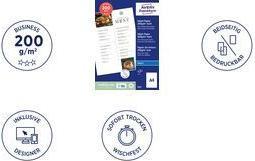 Produktbild Avery Business Inkjet Papier (200 g/m², A4, 50 x)