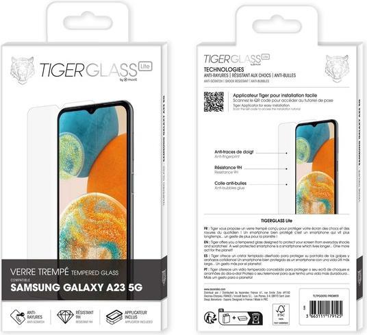 Immagine prodotto Tiger Pellicola di vetro antigraffio (1 Pezzo/i, Samsung Galaxy A23 5G)