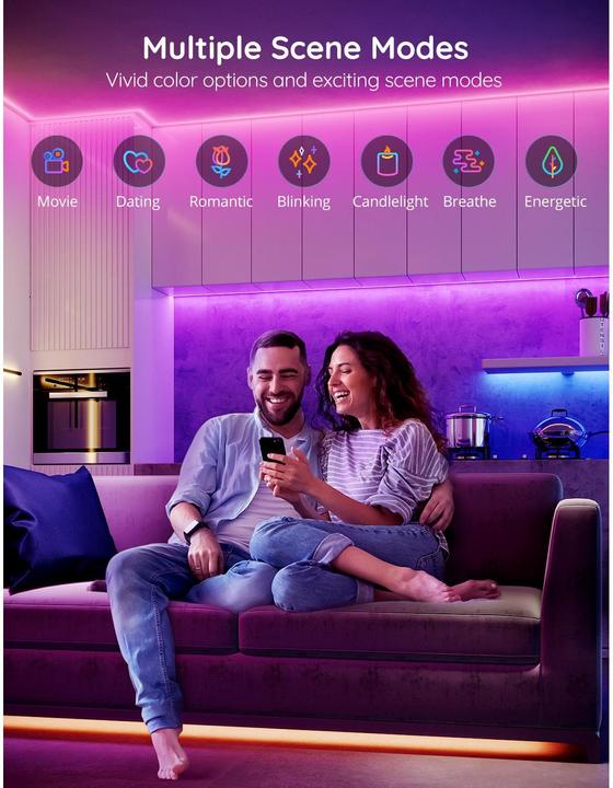 Produktbild Govee Smart (RGB, 1500 cm, Indoor)