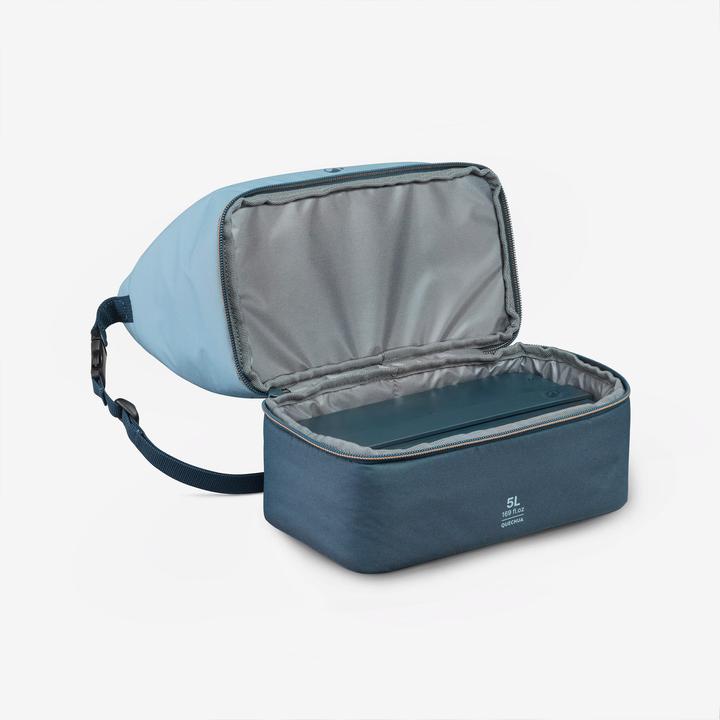 Actual product image Quechua Lunchbox Isoliertasche 5 l mit 1-l-Lebensmitteldose aus Kunststoff - 100 (5 l)