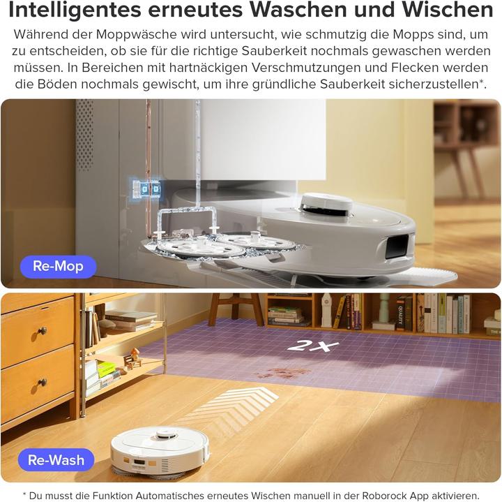 Image du produit Roborock Qrevo Pro (Robot d'aspiration et de nettoyage)