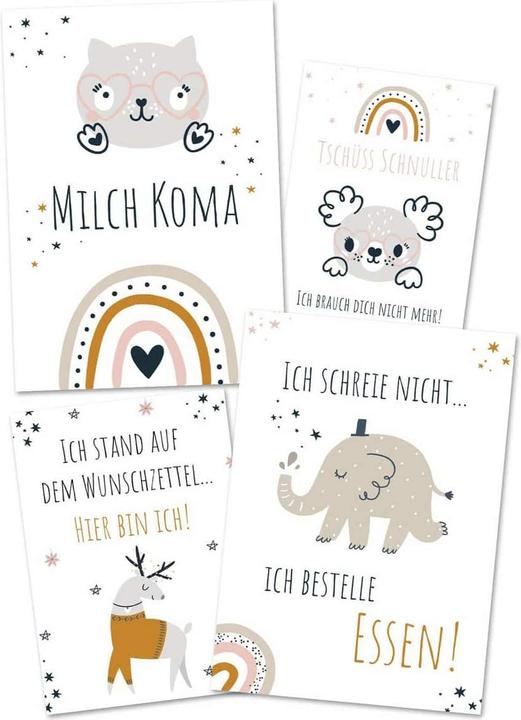 Image du produit JoliCoon Cartes de Jalons Honnêtes Bébé-Grand moment à immortaliser (F)