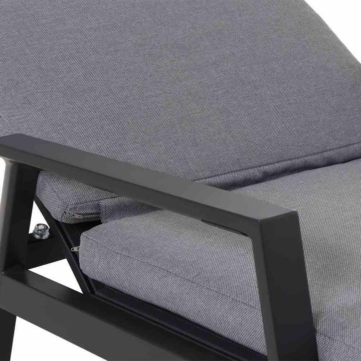 Image du produit Siena Garden Chaise longue à roulettes (70 cm)