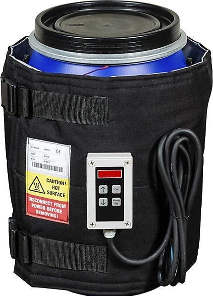 Actual product image kaiserkraft Drum heating jacket, for 25 - 30 l drums, digital, max. 90 °C, 225 W.