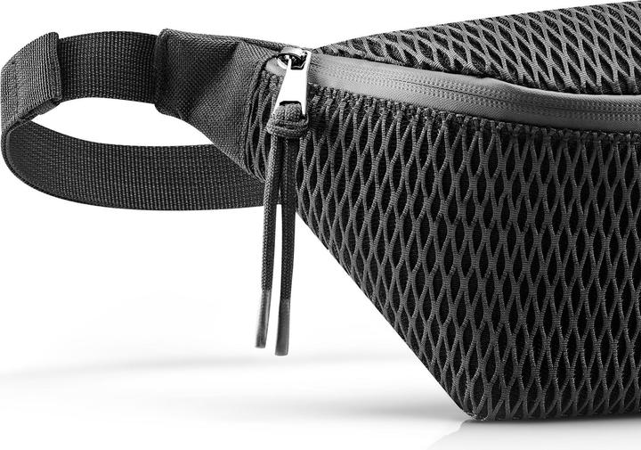 Actual product image reisenthel extralite beltbag mesh black