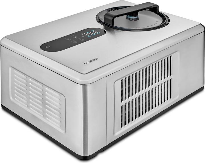 Produktbild Medion SMARTE SPEISEEISMASCHINE MD 12170 Smartphonesteuerung, Kapazität für 2 Liter Eis, HD LED-Display, he