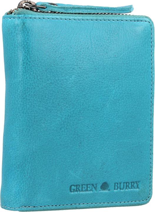 Immagine prodotto Greenburry Portafoglio in pelle lavata vintage da 10 cm