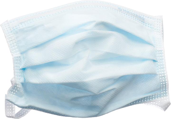 Actual product image Halyard Surgical mask Fog Free blue type II Disp 50 pcs. (Protection class I, 50 x)