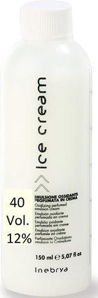 Inebrya OXY 40 VOL 12% Oxidizing Emulsion - Oxidizing emulsion with a milky scent - 150ml (Clear)