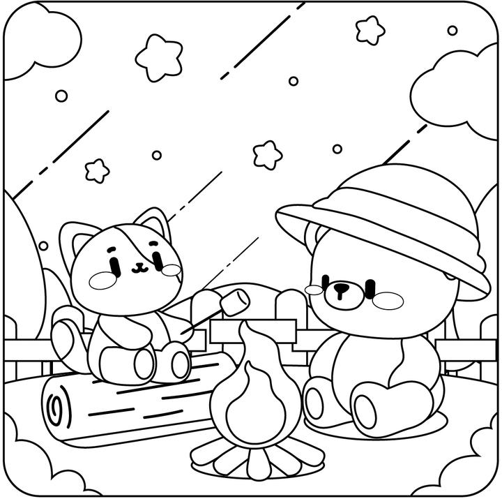 Actual product image Cute & Cozy Hygge for Friends