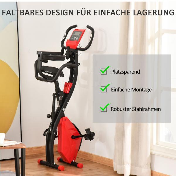 Actual product image Homcom Bike trainer with LCD display