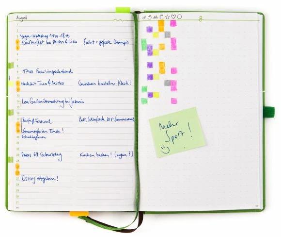 Immagine prodotto Grüner Faden - agenda annuale, agenda di vita, guida - idee sostenibili per tutto l'anno (A5, Tedesco)