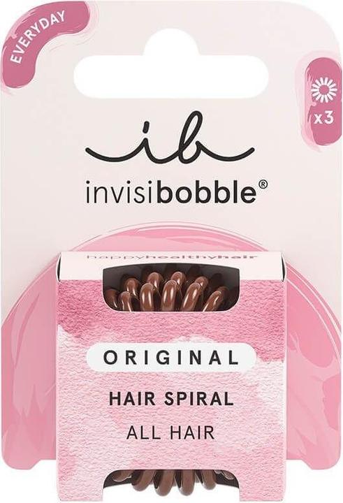 Image du produit Invisibobble Attaches de cheveux Original pretzel brown 3 pcs (Élastiques à cheveux)