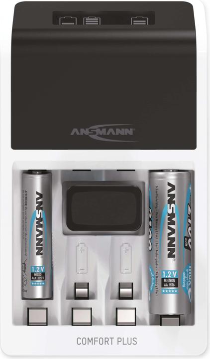 Image du produit Ansmann Comfort Plus 1001-0094 (1 pcs, AA, AAA, Chargeurs sans batterie)