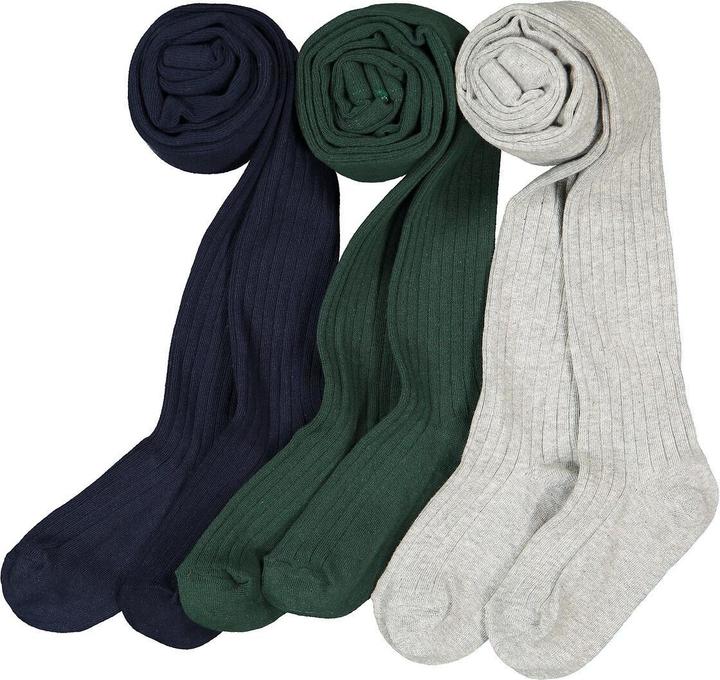 Produktbild La Redoute Collections 3er-Pack gerippte Strumpfhosen (35, 38)