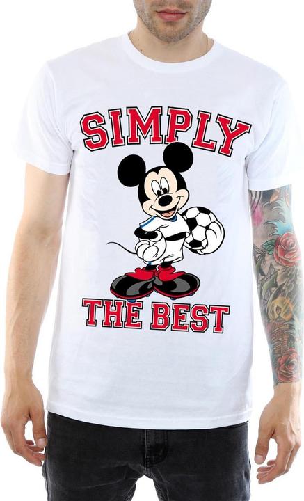 Actual product image Disney Mens Mickey Mouse Simply The Best T-Shirt (XXL)