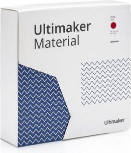 Actual product image Ultimaker PETG - Red - 2.85mm (PETG, 2.85 mm, 750 g, Red)