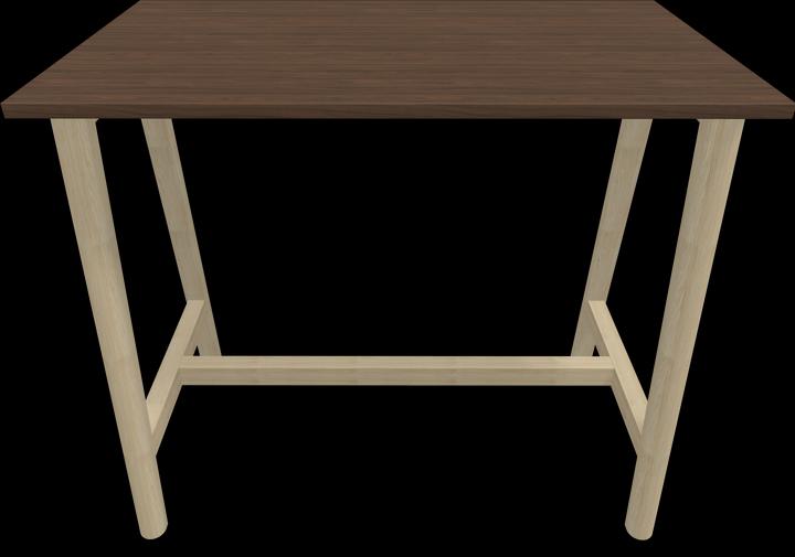 Actual product image Narbutas Nova Wood high table (120 x 70 x 105 cm)