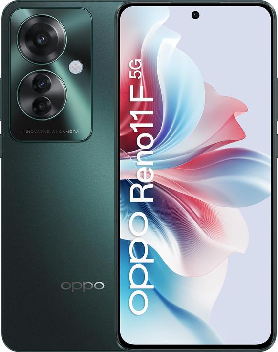 OPPO Reno 11 F (256 GB, Palm Green, 6.70", Hybrid Dual SIM, 64 Mpx, 5G)