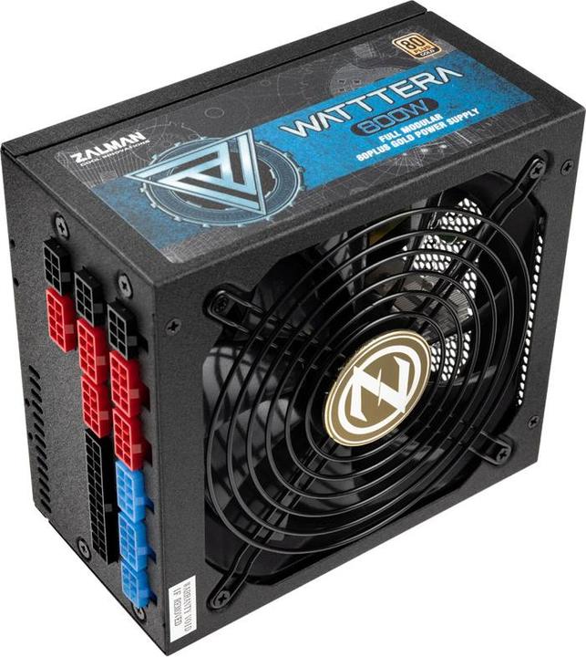 Produktbild Zalman ZM800-EBTII WATTTERA, 800 Watt 80 PLUS GOLD PSU, EU, Full Modular, Active PFC wi (800 W)