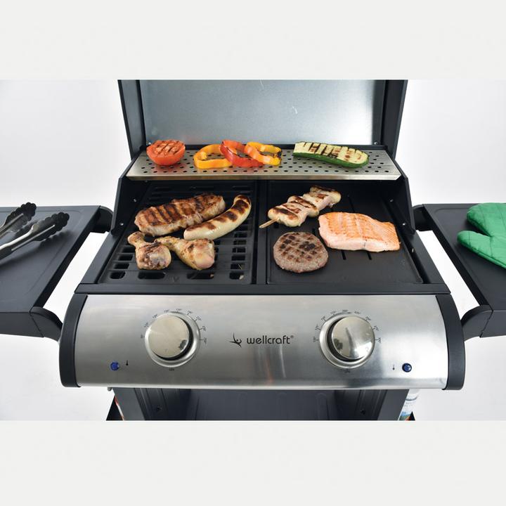 Actual product image Wellcraft Gourmet-Profi-Elektrogrill 2200 W (2.20 kW)