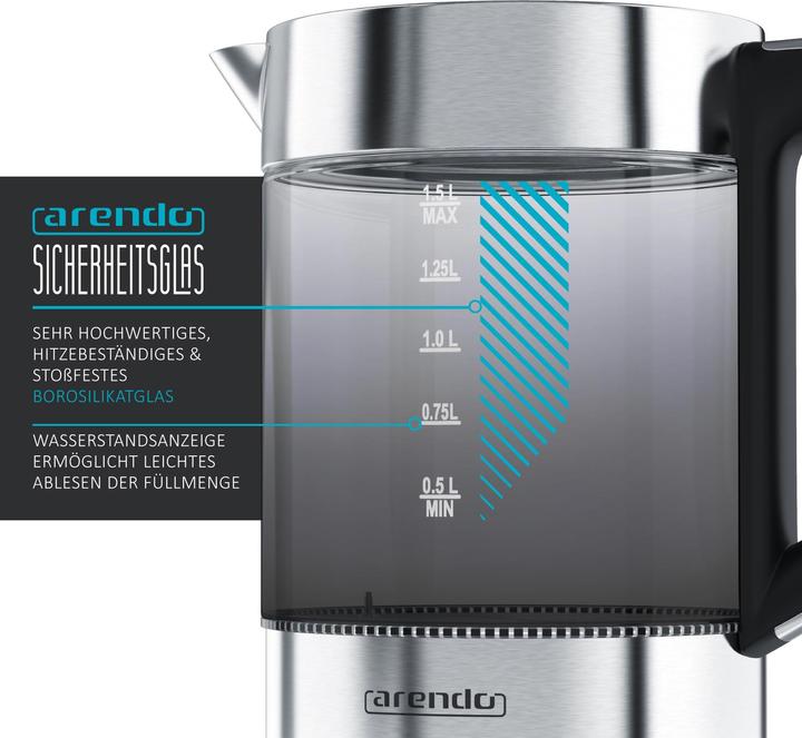 Produktbild Arendo Wasserkocher (1.50 l)