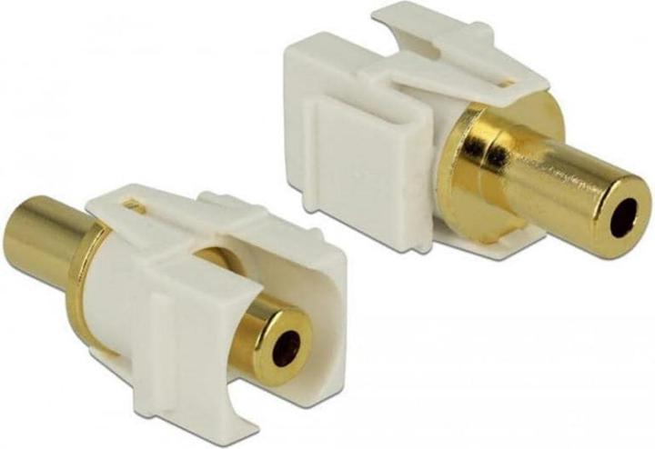 Delock Keystone Jack: 3.5mm Klinke (Kabelbinder)