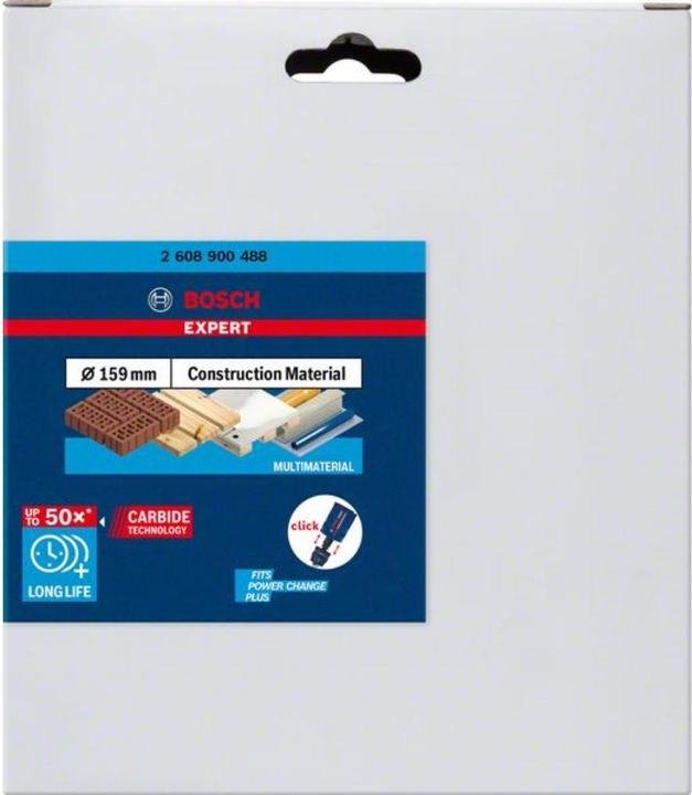 Produktbild Bosch Professional Zubehör EXPERT Construction Material Lochsäge, 159 x 60 mm (64 Millimeter)