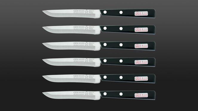 Actual product image Güde Solingen Universal knife steak / pizza knife set (6 Piece, Knife)