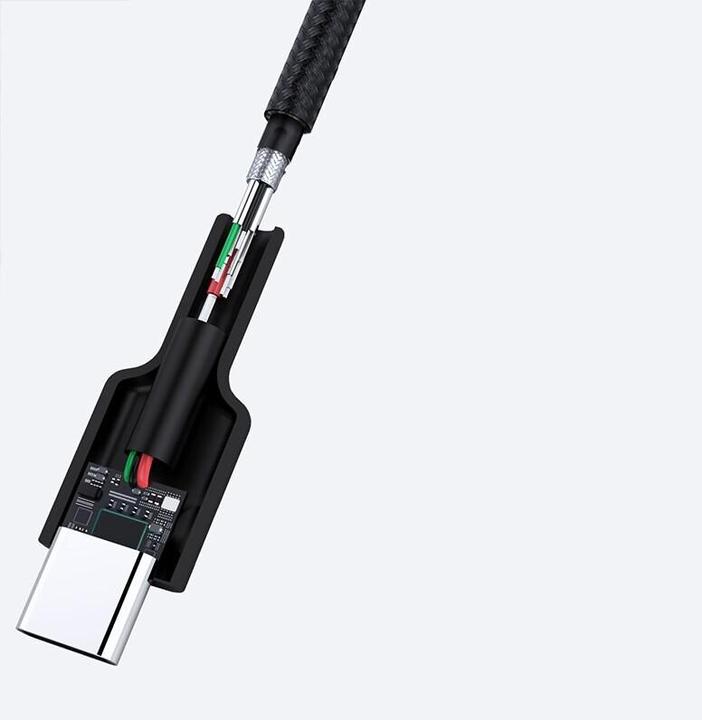 Actual product image Aukey Braided Nylone USB 2.0 to USB-C Cable 0.9m (0.90 m, USB 3.2 Gen 1)