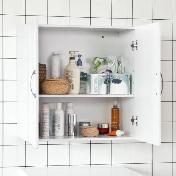 Actual product image SoBuy Bathroom wall cabinet (60 x 60 x 30 cm)