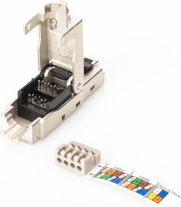 Image du produit Digitus Connecteur RJ45 blindé (Câble réseau Connecteur)