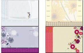 Produktbild Sigel Schreibunterlage Whisper mit Kalender 2014-2016 (59.5 x 41 cm)