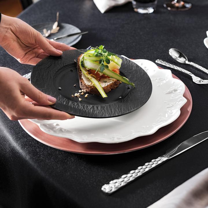 Actual product image Villeroy & Boch Frühstücksteller Manufacture Rock (1 x, 22 cm)