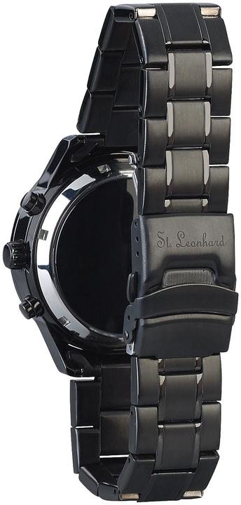 Actual product image St. Leonhard Men's Radio-Controlled Wristwatch, Solar Powered