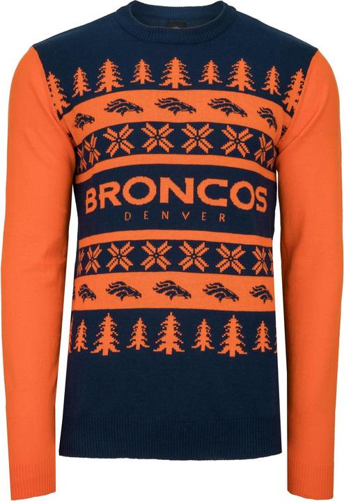 Produktbild Foco NFL Ugly Sweater XMAS Strick Pullover Denver Broncos - XL (XL)