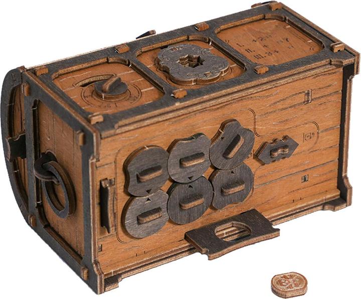 Produktbild WoodenCity Holzmodel 3D Treasure Chest (165 Teile)