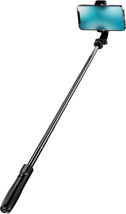 Produktbild BlueStar Stylus Blue Star BLUE STAR selfie stick with wireless remote control tripod L21 black