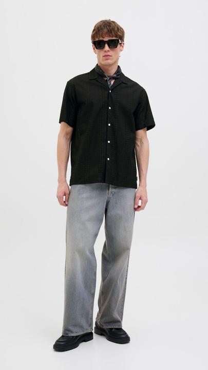 Produktbild Jack & Jones Jorsummer Luke Anglaise Resort Shirt Ss (L)