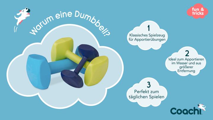Actual product image Company of Animals Coachi Training Dumbbell (Retrieval)