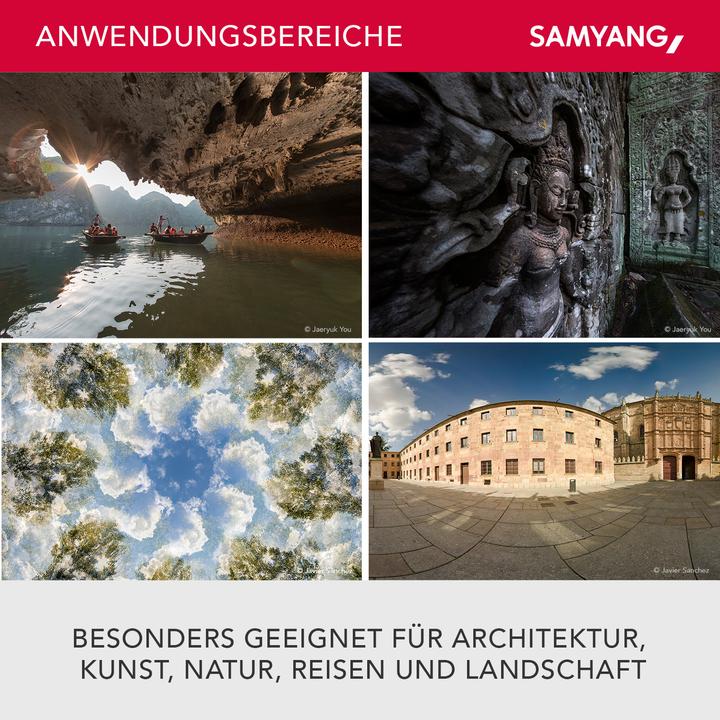 Image du produit Samyang 8mm f/2.8 II, Sony E (Sony E, APS-C / DX)