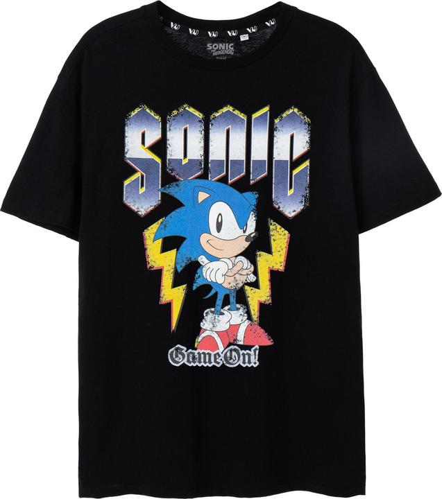 Immagine prodotto Sonic The Hedgehog Game On! Maglietta Maniche Corte Uomo (XL)