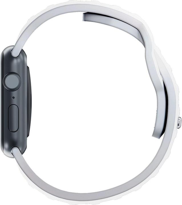 Immagine prodotto 3MK Cinturino in silicone biały/white dla Apple Watch 42/44/45/49mm (Silicone, Acciaio inossidabile)