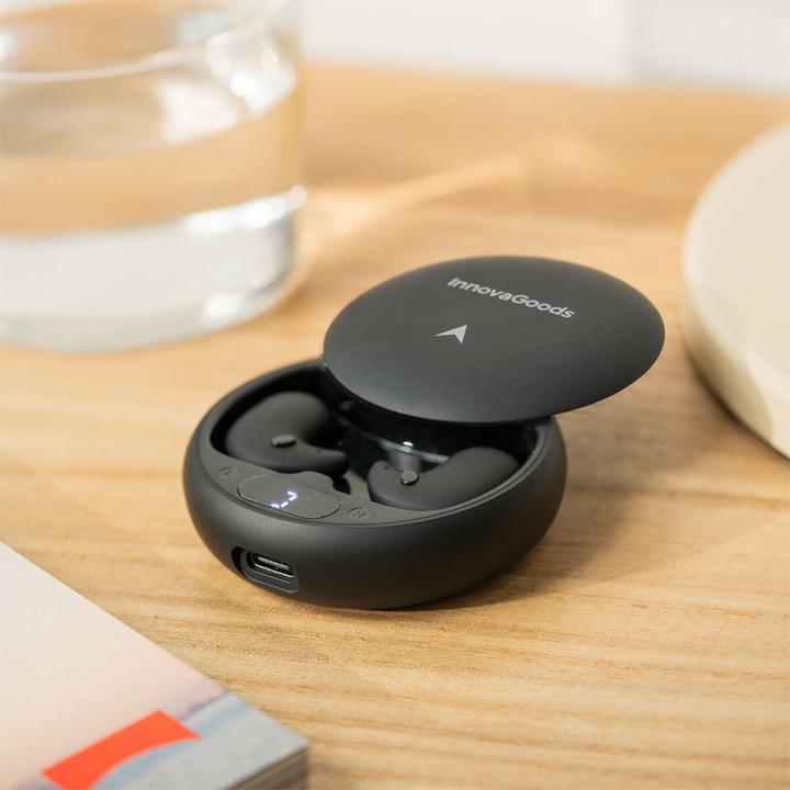 Produktbild InnovaGoods Unsichtbare Mini-Schlafkopfhörer Sonighty (5 h, Kabellos)