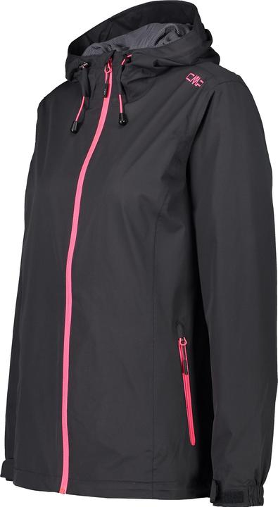 Actual product image CMP Campagnolo Rain Jacket Fix Hood Woman antracite gloss (38)