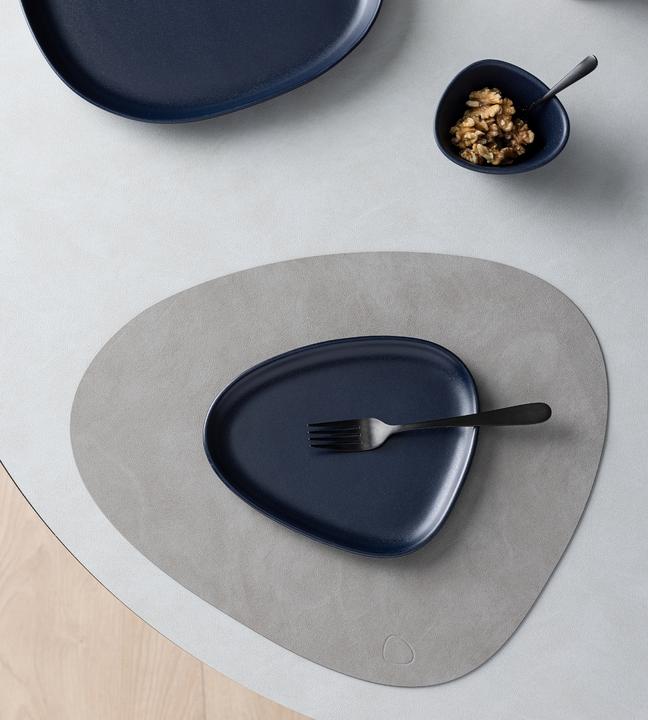 Image du produit Lind DNA Assiette à dessert Navy Blue 22x19x1.5cm (1 x)