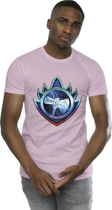 Actual product image Mens Thor Love And Thunder Stormbreaker Crest T-Shirt (S)