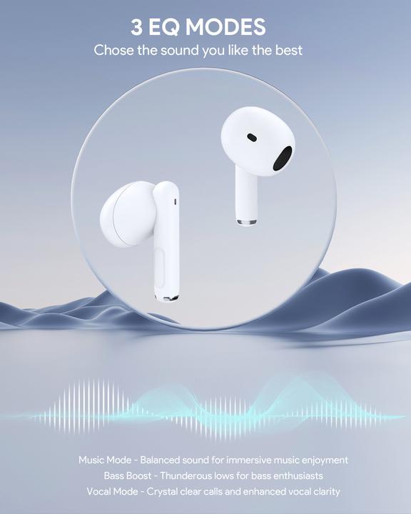 Image du produit Aukey Écouteurs portables True Wireless (20 h, Sans fil)